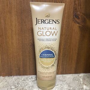 Jergens Natural Glow +FIRMING Daily Moisturizer Fair to Medium Skin Tones 7.5oz